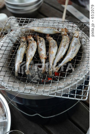 七厘で焼くししゃも 七厘で焼くししゃも 651079