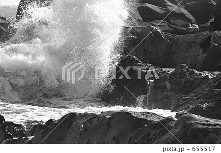 千葉県・犬吠崎の海岸　昭和５１年 655517