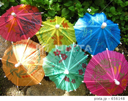 絵日傘 656148