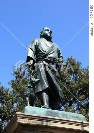 上野の西郷さん（斜め前） 657180