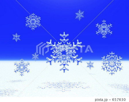 雪の結晶 657630