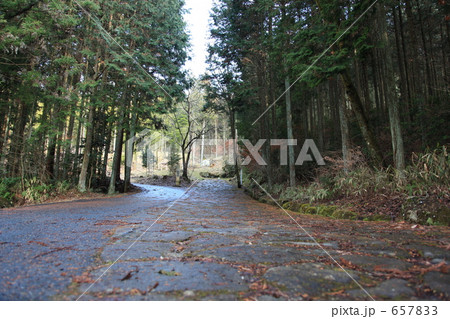 落合の石畳(中津川からの入り口) 落合の石畳(中津川からの入り口) 657833