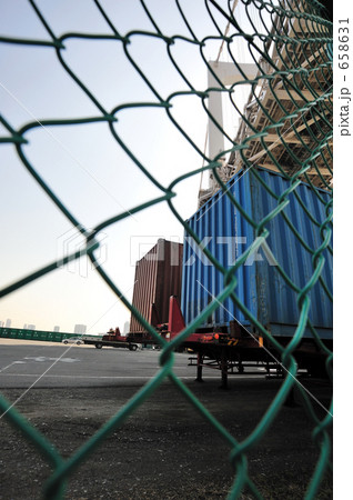 輸送待ちコンテナ 658631