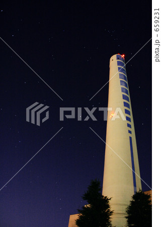 星空×煙突 659231