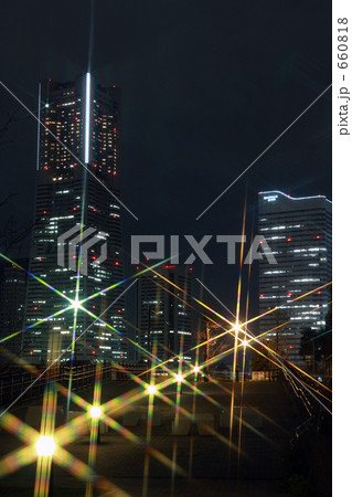 ランドマークタワー・夜景 ランドマークタワー・夜景 660818