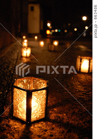 倉敷美観地区の春宵あかりのキャンドル 663486