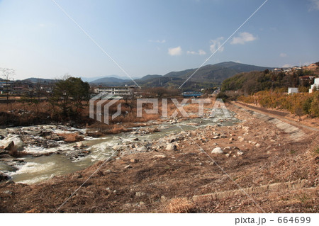 岐阜県の落合川 岐阜県の落合川 664699