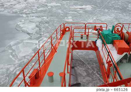 紋別の流氷船ガリンコ号 665126