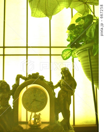 時計は無用、陽を知る緑の見下ろし方 667258