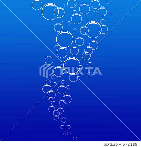 バブルのイラスト素材 6721