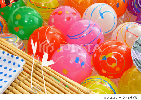 夏祭り ヨーヨーフーセン 夏祭り ヨーヨーフーセン 672478