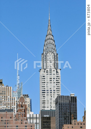 美しく輝くクライスラー・ビル 673804