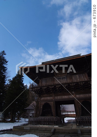長勝寺三門 673910