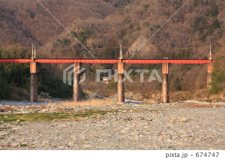親鼻鉄橋～荒川100選 674747