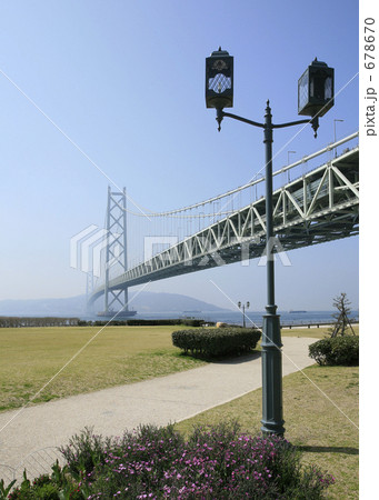 舞子公園から見た明石海峡大橋 678670