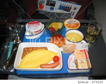ニュージーランド航空　機内食 679202
