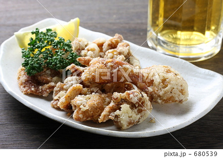 鳥皮の唐揚げ 鳥皮の唐揚げ 680539