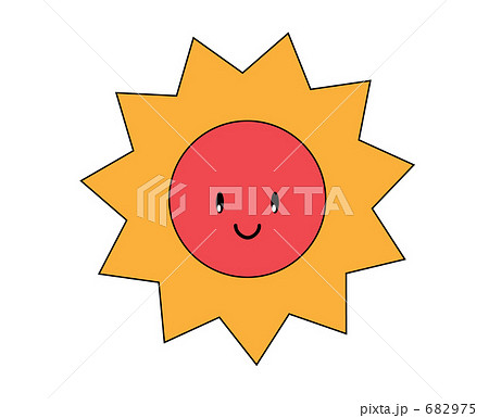 お天気マーク（晴れ） 682975