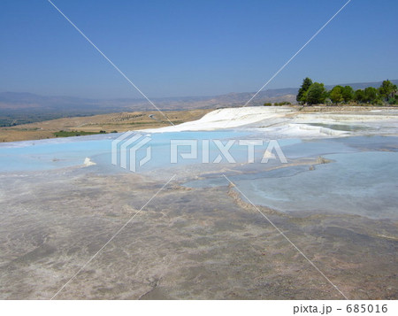 パムッカレの石灰棚 685016