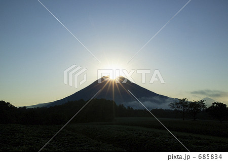 ダイヤモンド富士 685834