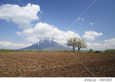 大地と羊蹄山 685883