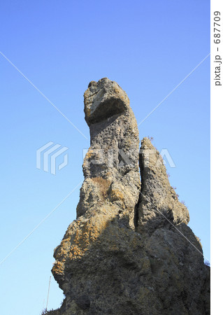 ゴジラ岩 687709