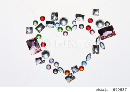 ハートのスワロフスキー ハートのスワロフスキー 690627