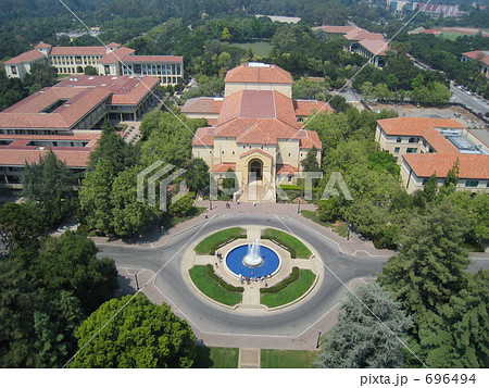 スタンフォード大学 フーバータワーからのキャンパス風景 スタンフォード大学 フーバータワーからのキャンパス風景 696494