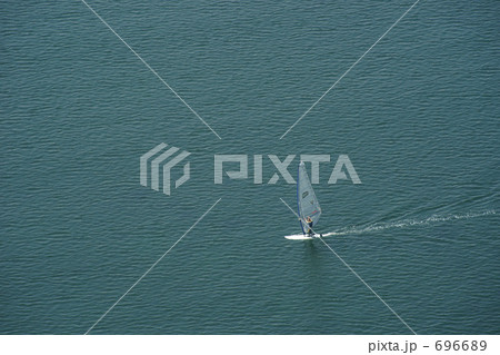 バードアイ（高度１１５Mから。ウインドサーフィン） 696689