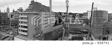 原宿・表参道交差点 建設中のラフォーレ原宿 昭和53年 原宿・表参道交差点 建設中のラフォーレ原宿 昭和53年 699741