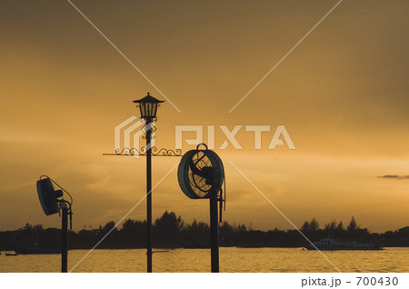 コタキナバルの夕景 700430