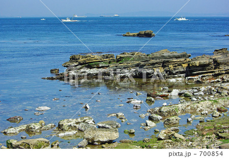 走水海岸の磯風景 700854
