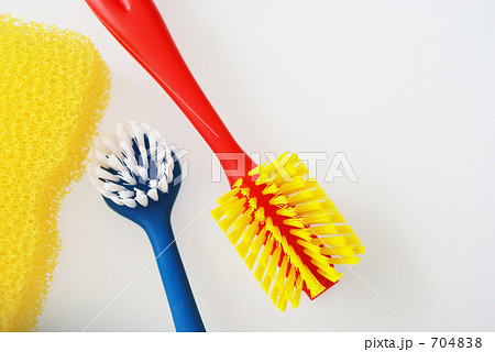 スポンジとブラシ 704838
