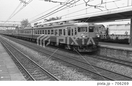 鉄道・高崎線深谷駅ホーム 昭和53年の写真素材 [706269] - PIXTA