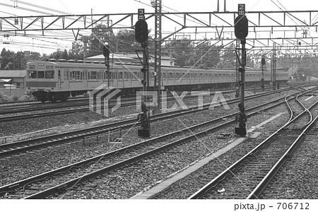 鉄道・国鉄　常磐線我孫子駅　昭和５３年 706712