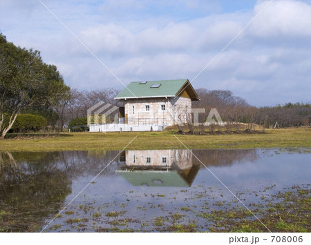 池の畔 708006