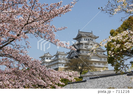 姫路城の春 姫路城の春 711216