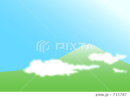 夏の富士山 715787