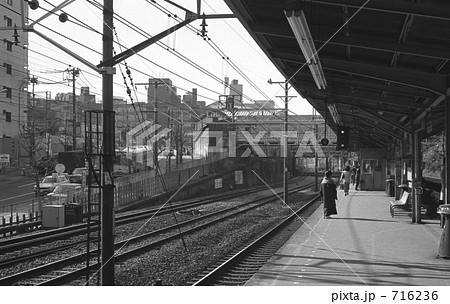 鉄道　国鉄・山手線　原宿駅ホームより　昭和54年 716236