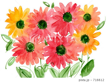 明るい花々。 716612