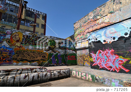 ニューヨークのグラフィティの写真素材 7175