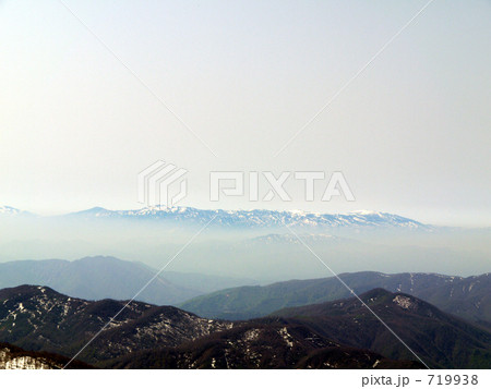 刈田岳から朝日連峰を望む 719938