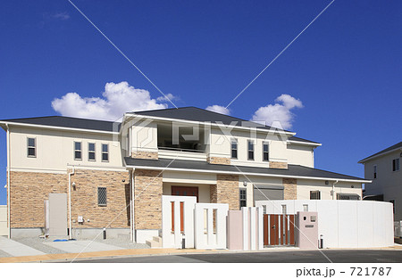 新築住宅外観 721787