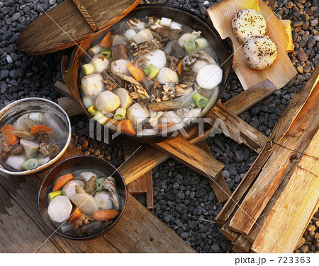 芋煮会　山形県 723363