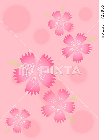 撫子の背景模様 725965