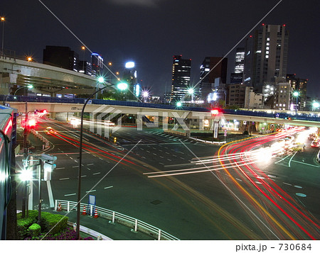 飯田橋駅前・夜景(東京都) 飯田橋駅前・夜景(東京都) 730684