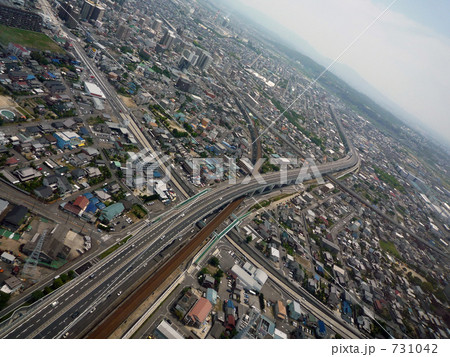 東名阪自動車道勝川IC付近上空 東名阪自動車道勝川IC付近上空 731042