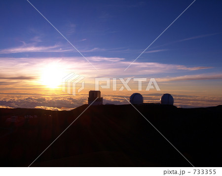 マウナケアのサンセット 733355
