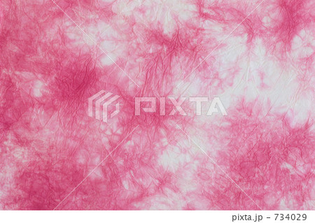 絞り染めの和紙 734029