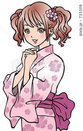 浴衣の女性2 735309